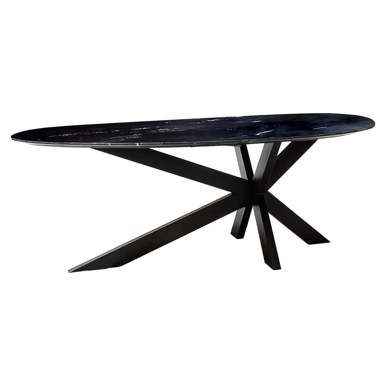 Trocadero dining table 220cm black