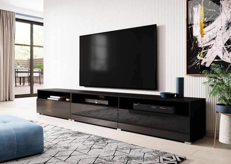 Tena tv kast (Zwart) 270cm