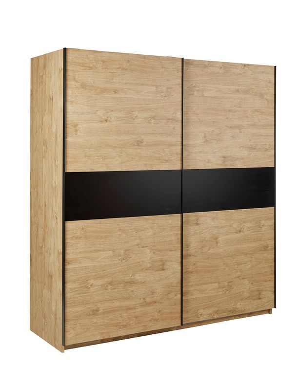 Klara : wardrobe with 2 sliding doors