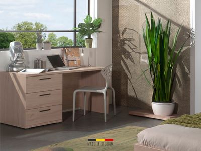 Han : Bureautafel met 3 lade