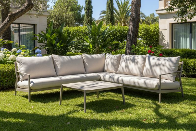 Monty Lounge Corner Set (Champagne)