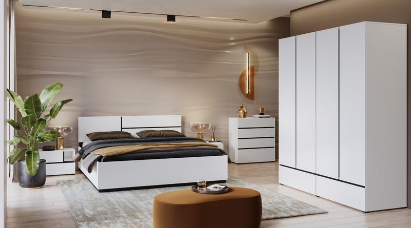 Crossy slaapkamer (Wit)