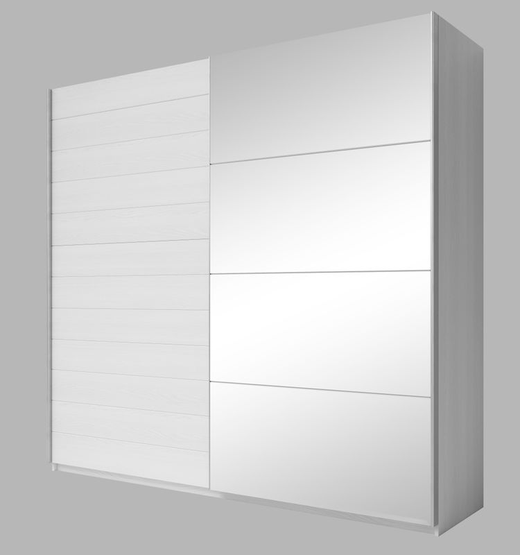 Galaxy schuifdeurkast 270cm (Wit Abisko)