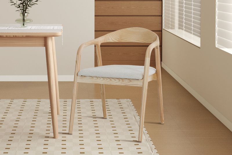 Clairy (Solid Ash wood natural)