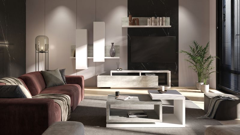 Boty (White/Concrete grey)