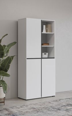 Crossy hallway (White)