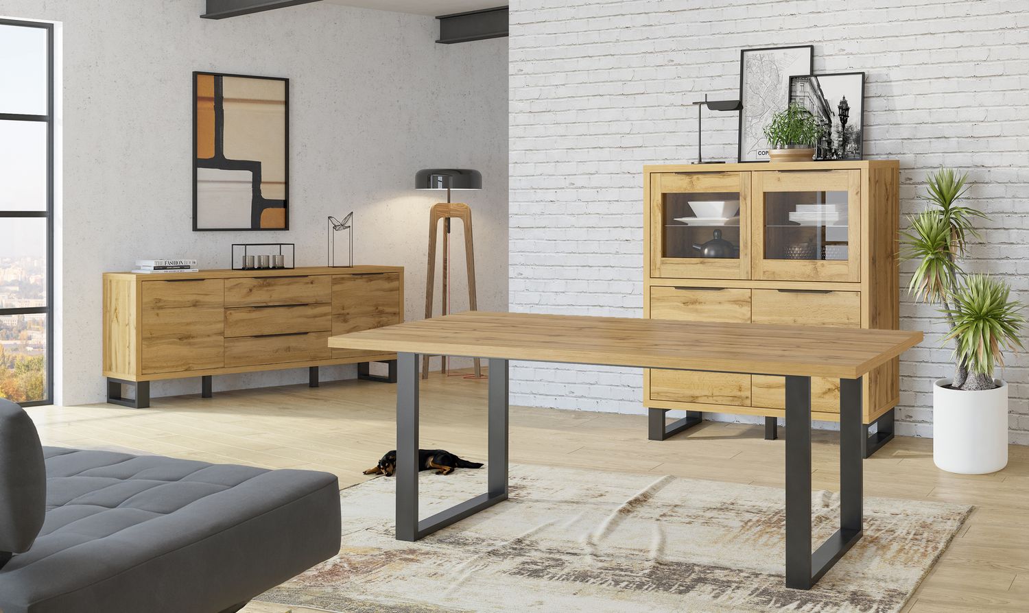 Hally dining table 170-220cm