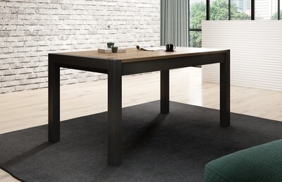 Dining table extendable : Tivy 160-200-240x90cm
