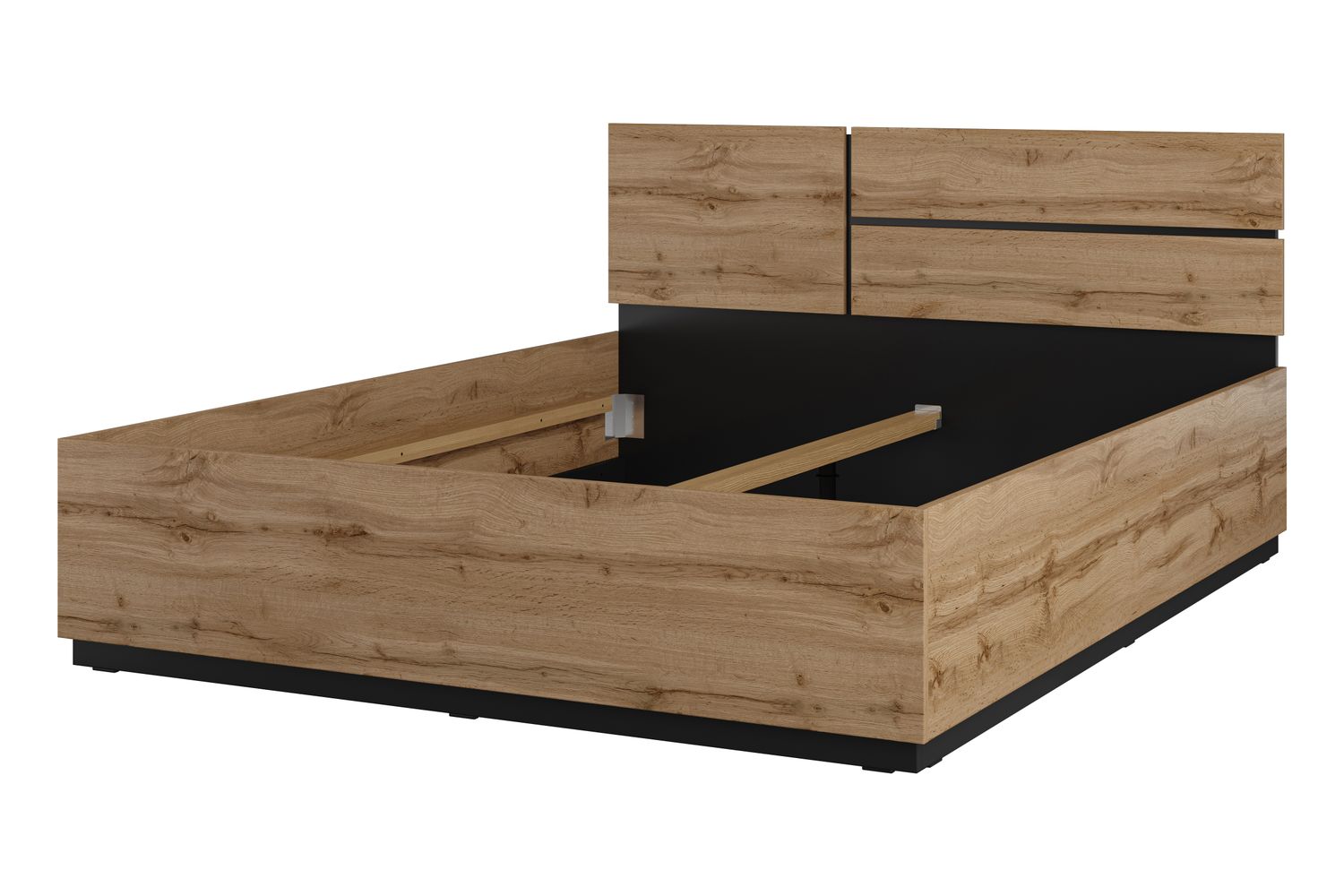 Crossy beds (effect wood Wotan)
