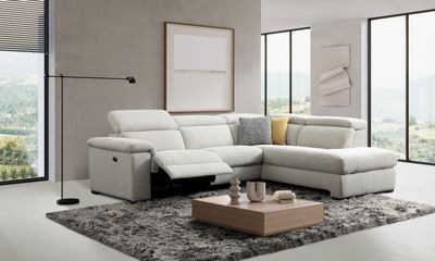 Cindy L with relax electric (Fabric grey mink)