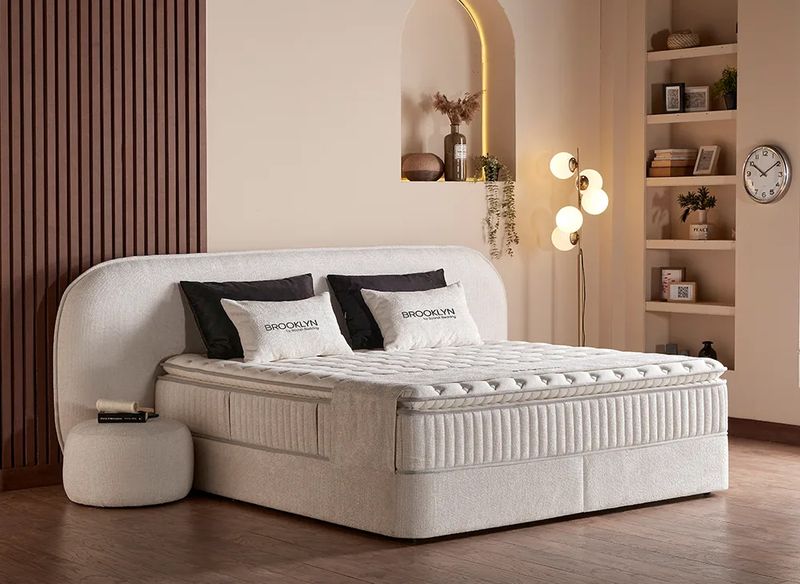 Brooklyn avec matelas et rangement