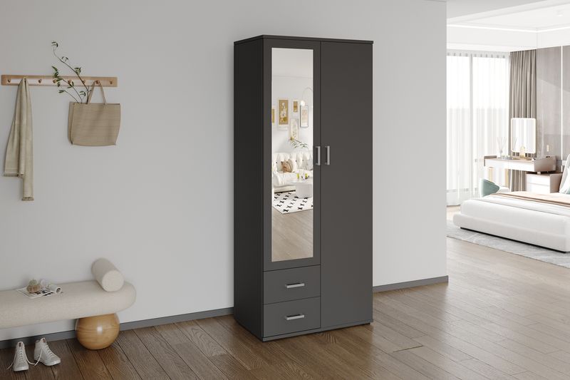 Mark 2 portes (Gris foncé)