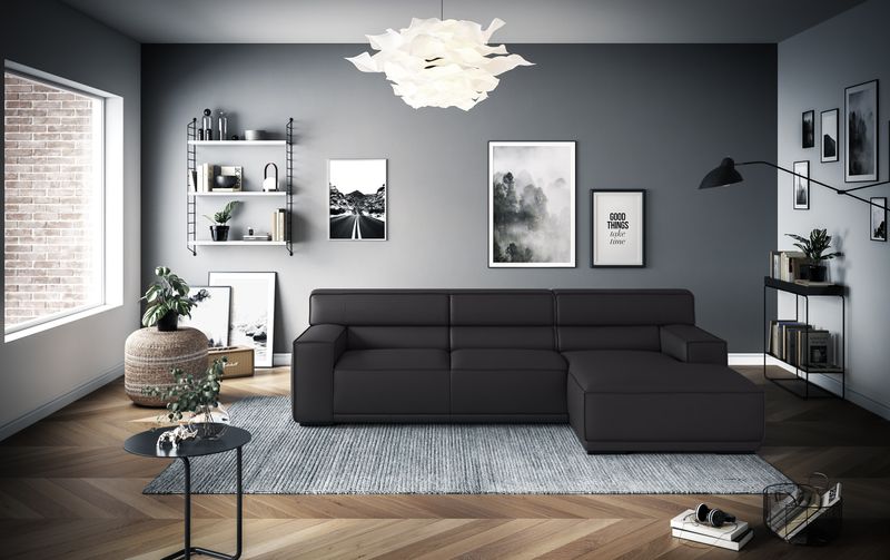 Kubo L (small) in leather