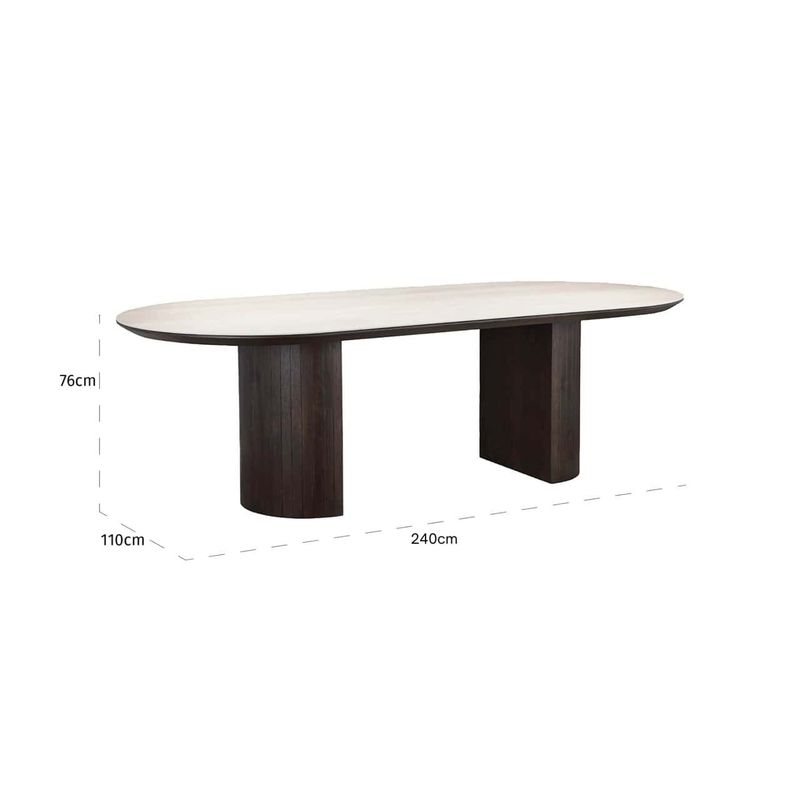 Ritz : dining table 240cm