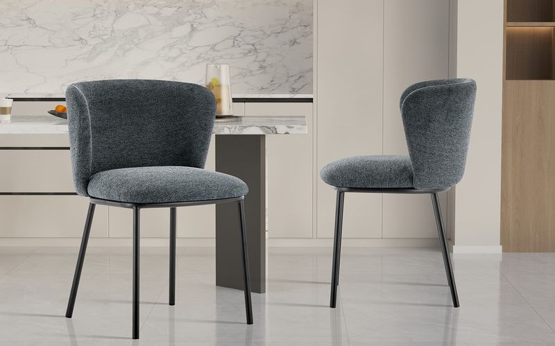 Arthy : gris foncé (Tissu OTE Belfast)