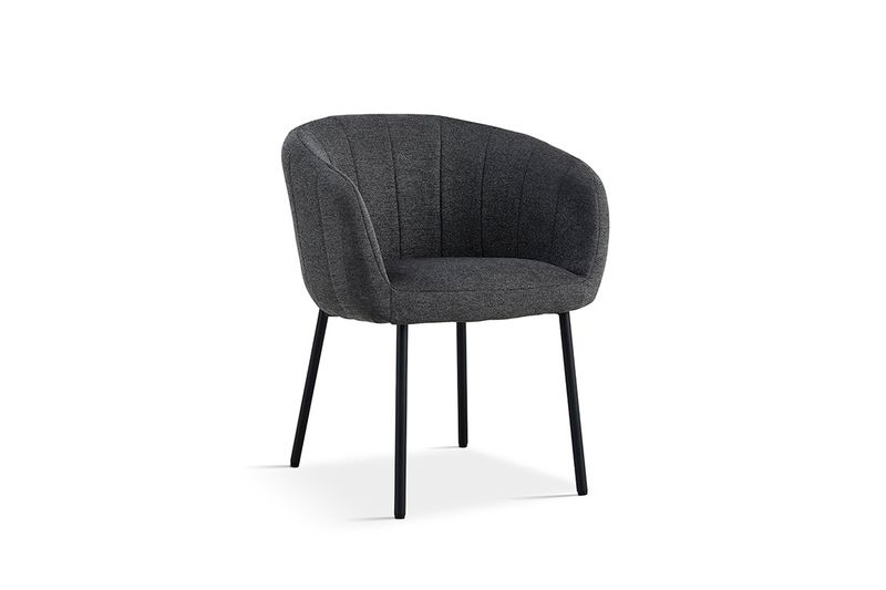 Sevy (Tissu gris foncé)
