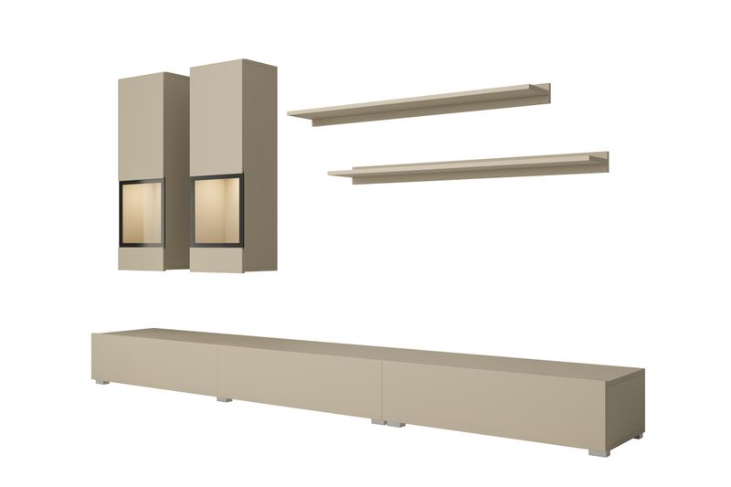 TV Set : Baros (kleur licht beige) 270cm