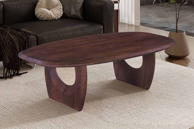 Raga (mango wood dark brown color) coffee table 130x70cm