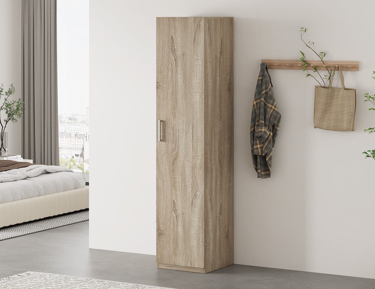 Mikey 1 door with shelves (40cm)