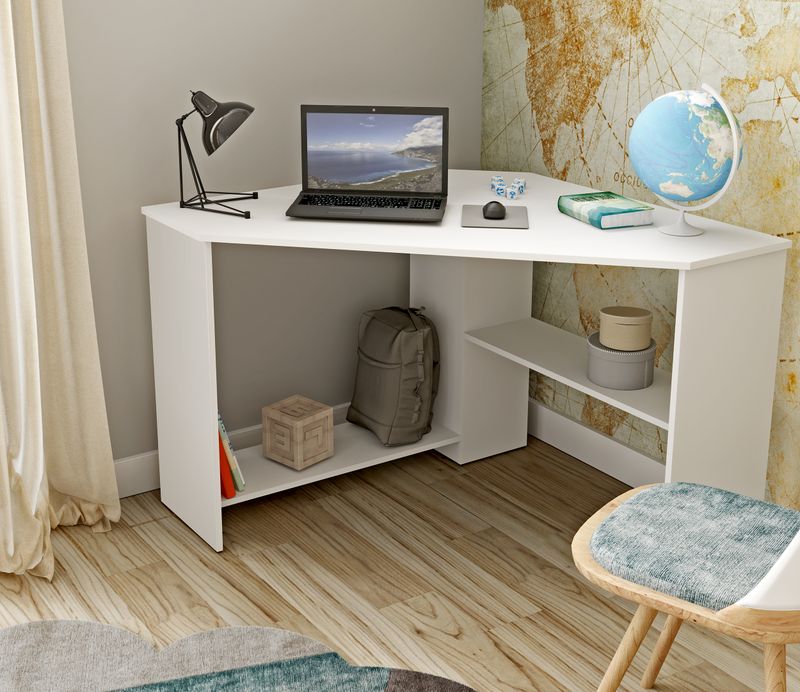 Hoek bureau tafel : Rino (80x80cm)