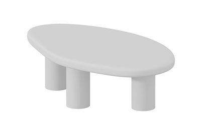 Coffee table : Vira 120x70cm with 3 legs (Cement Ecru)