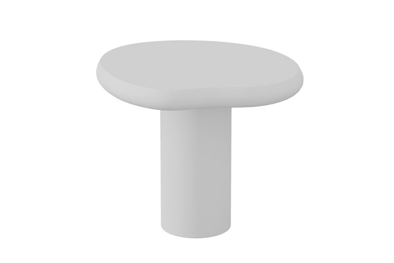 Bijzettafel: Vira 58x50hcm (Cement Ecru)