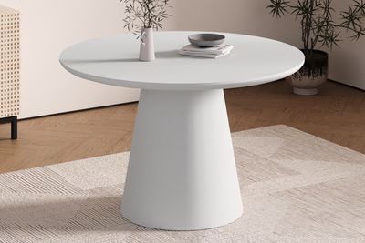 Dining table round: Vira Ø120cm (Cement Ecru)