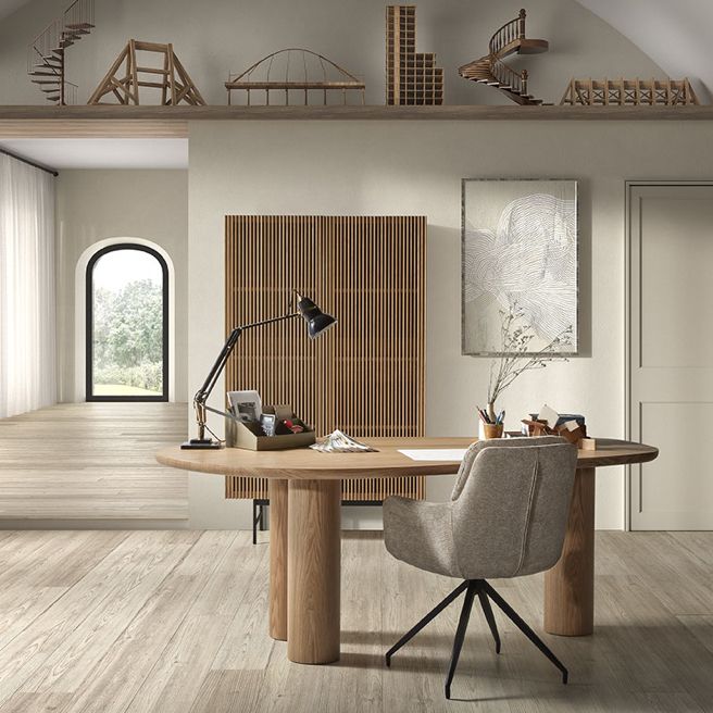 Dining table : Aiku - light color (Ash wood)