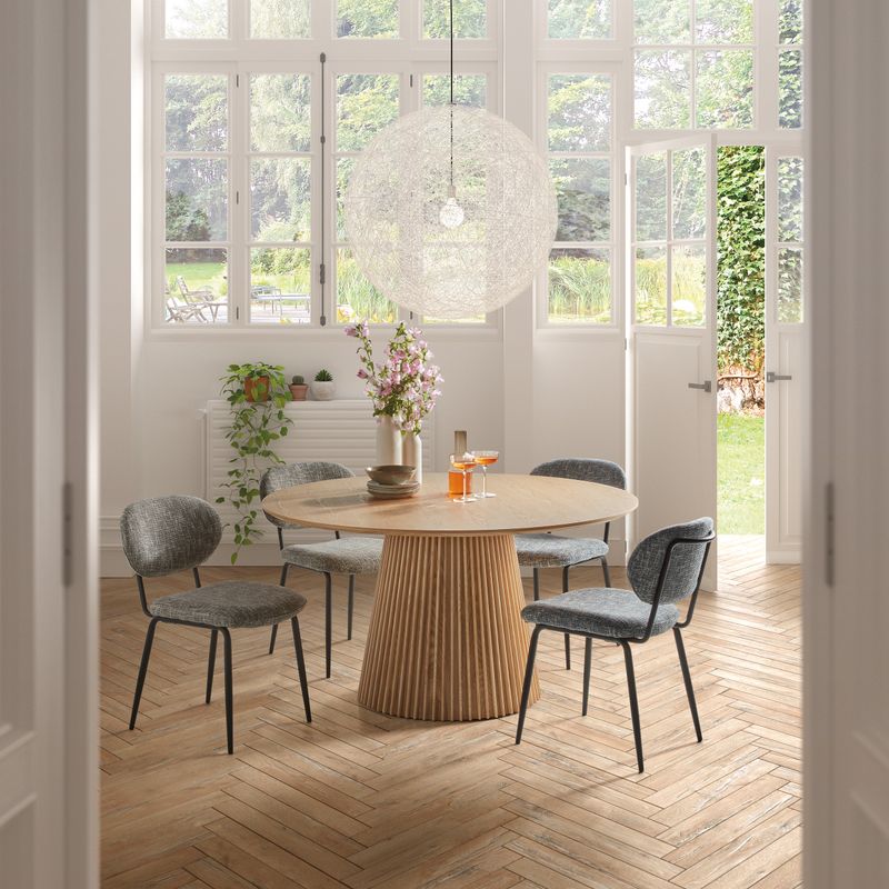 Dining table : Aiku - light color (Ash wood)