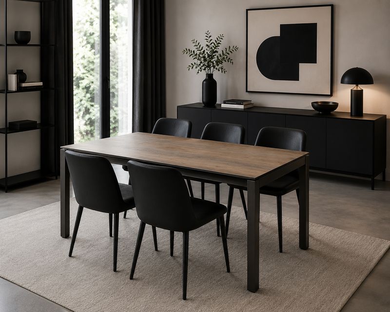 Table à manger : Cerra (180-240x100cm)