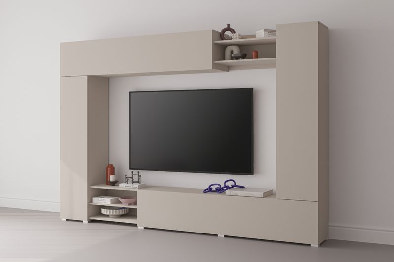 TV unit : Vero (Cashmere mat kleur) 270cm