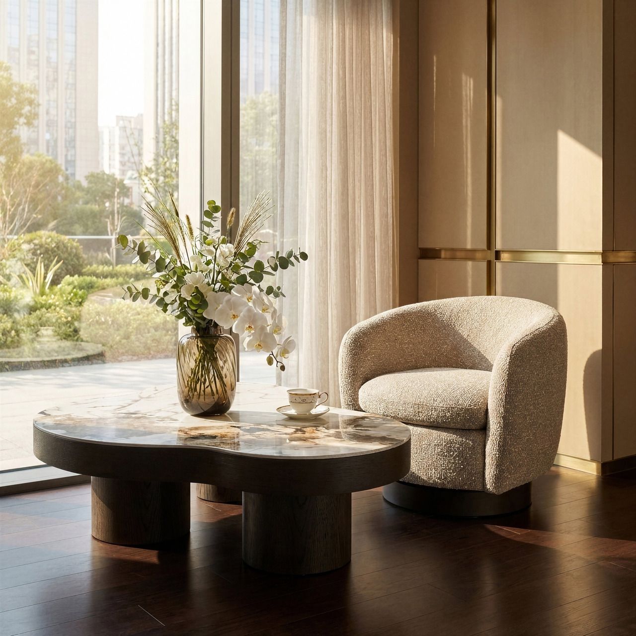 Langford: coffee table 140cm