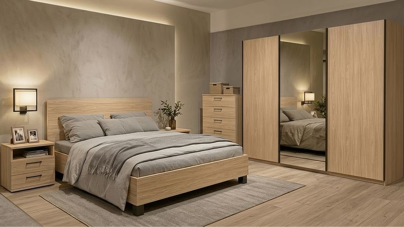 Lara (Adult bedroom) Acacia color