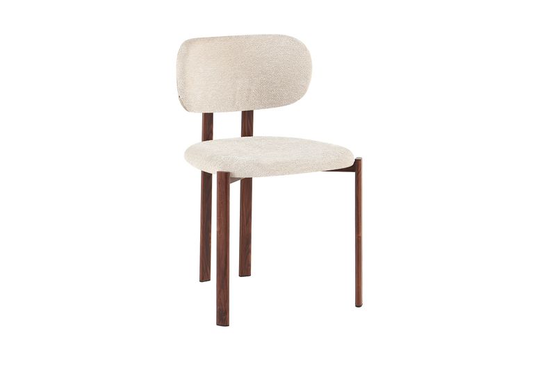 Jade : Walnoot (Stof Raven beige)