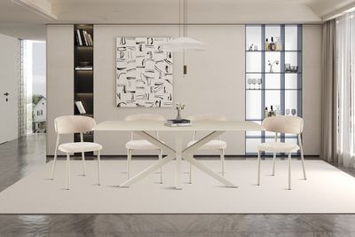 Noa: Dining table 180x90cm (Stone)