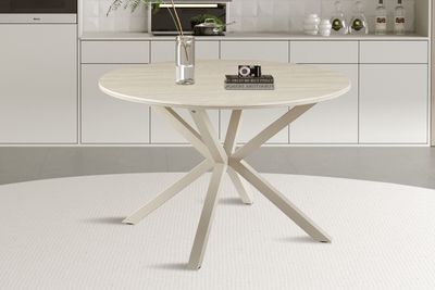Noa: Round dining table 120cm (Stone)
