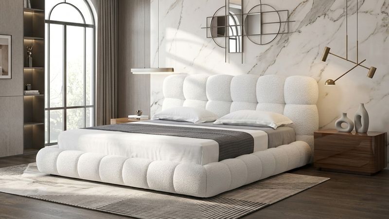 Nuage (avec matelas et sommier)