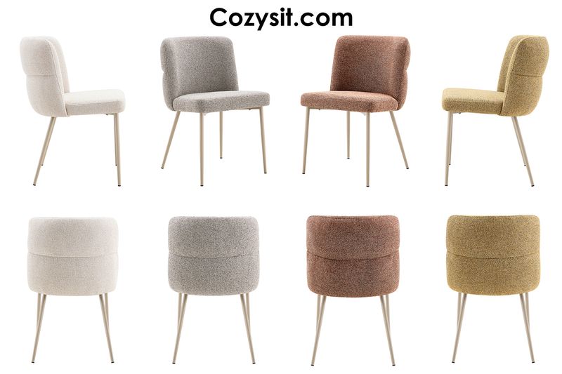 Lix : pieds en beige (4 coulers en tissu)