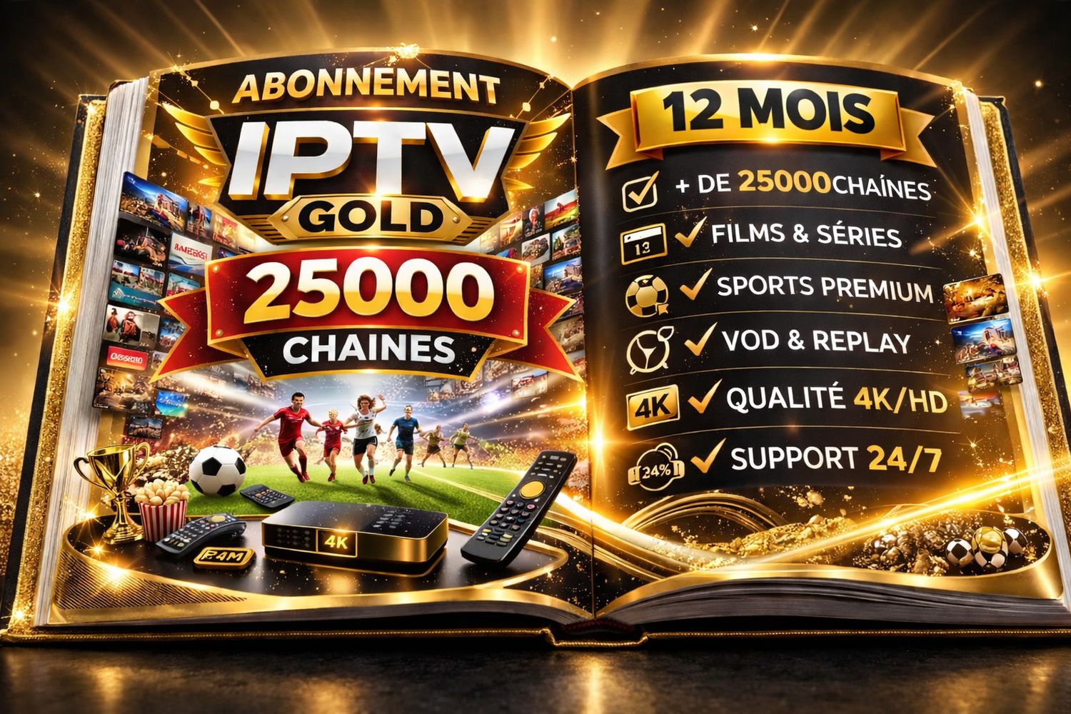Abonnement Gold 12 Mois