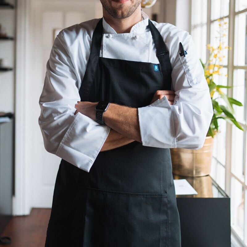 Bib Apron - Black