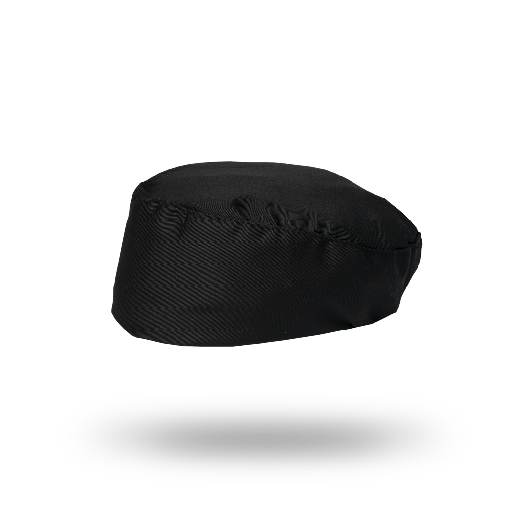 Elasticated Beanie - Black