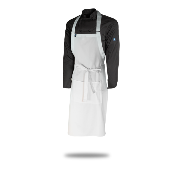 Bib Apron - White