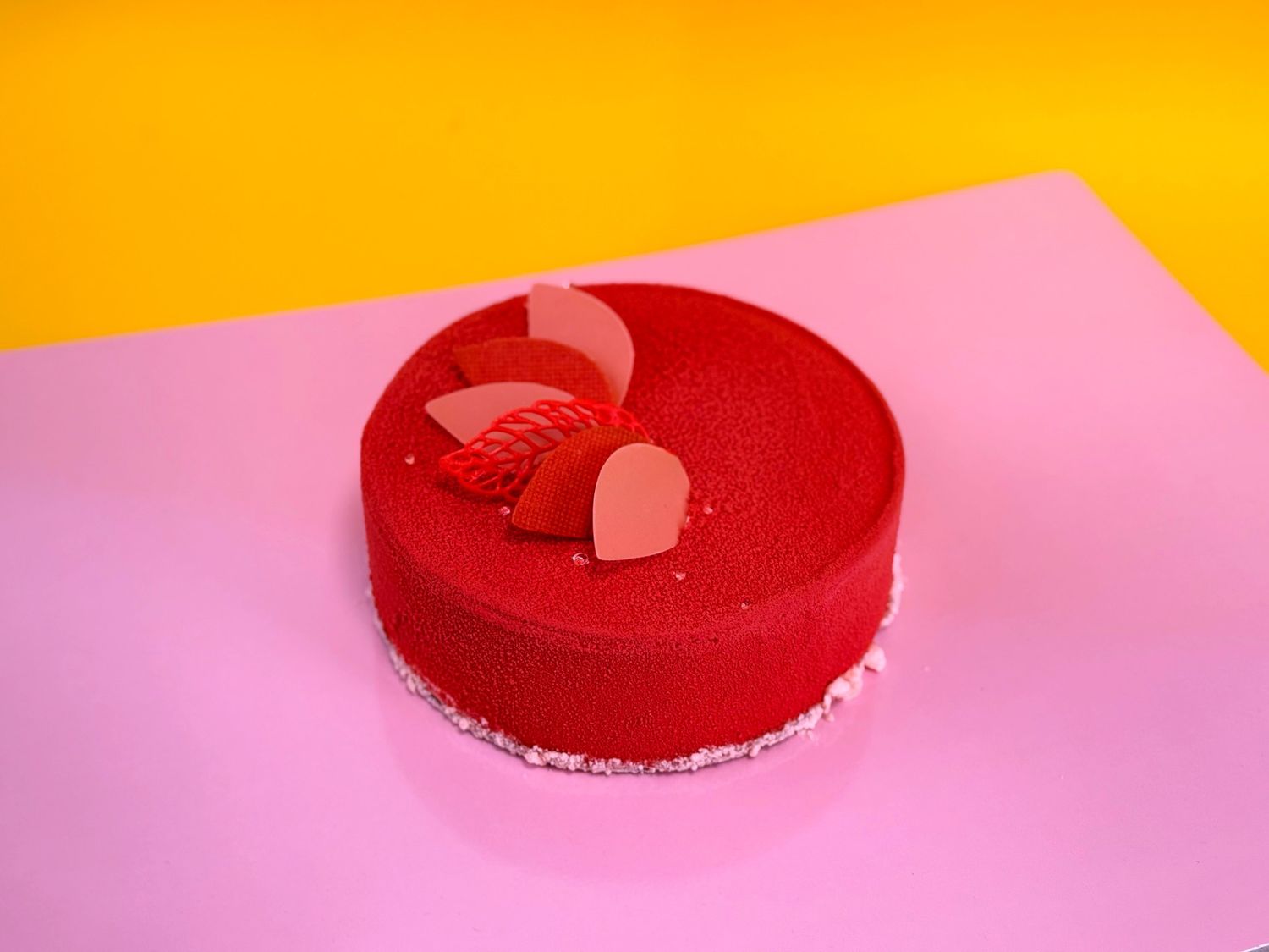 Jarðberja-brownie køka