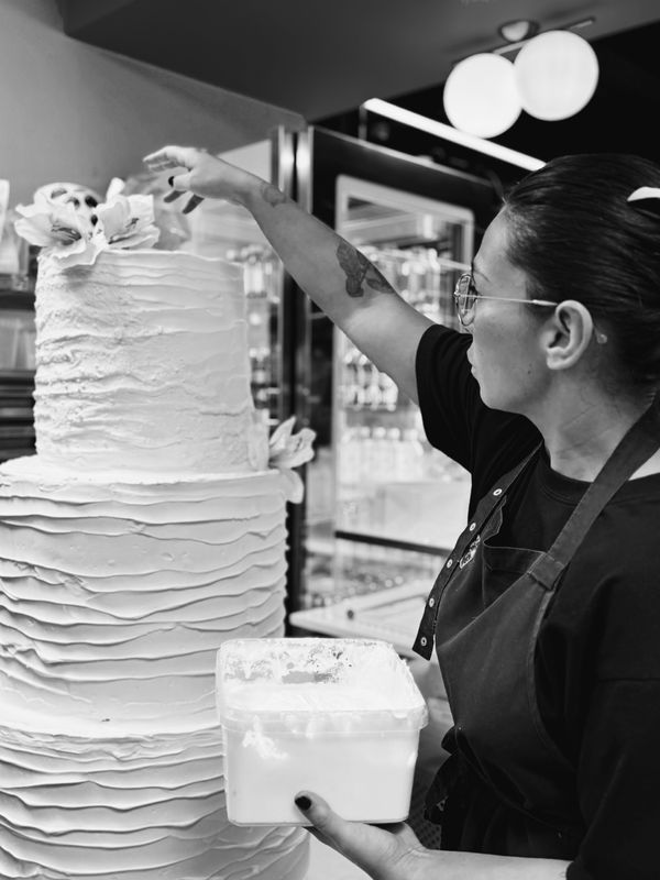 Brúðarkøku smakking