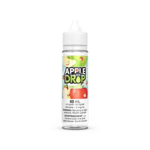 Double Apple by Apple Drop Ice, Nicotine: 3mg (Discontinued), Size: 60ml