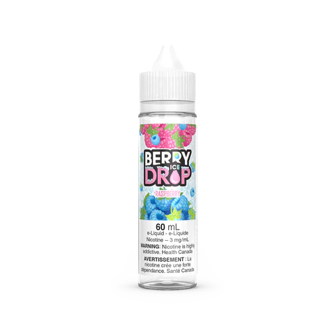 Raspberry by Berry Drop Ice, Size: 60ml, Nicotine: 0mg