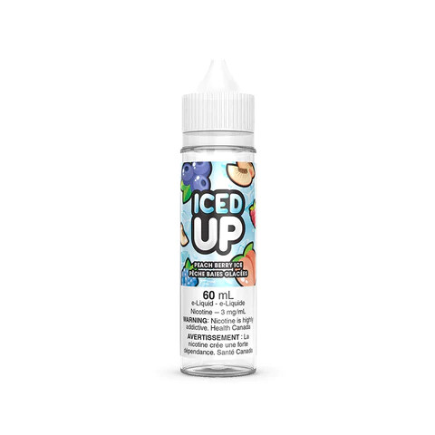 Peach Berry Ice by Iced UP, Size: 60ml, Nicotine: 12mg (Discontinued)
