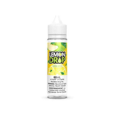 Green Apple by Lemon Drop, Nicotine: 3mg, Size: 60ml