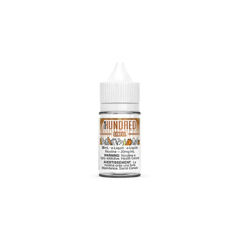 Sinful by Hundred Salt, Size: 30ml, Nicotine: 12mg
