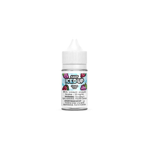 Grape Ice by Iced UP Bold Salt, Size: 30ml, Nicotine: 20mg (Bold 50)
